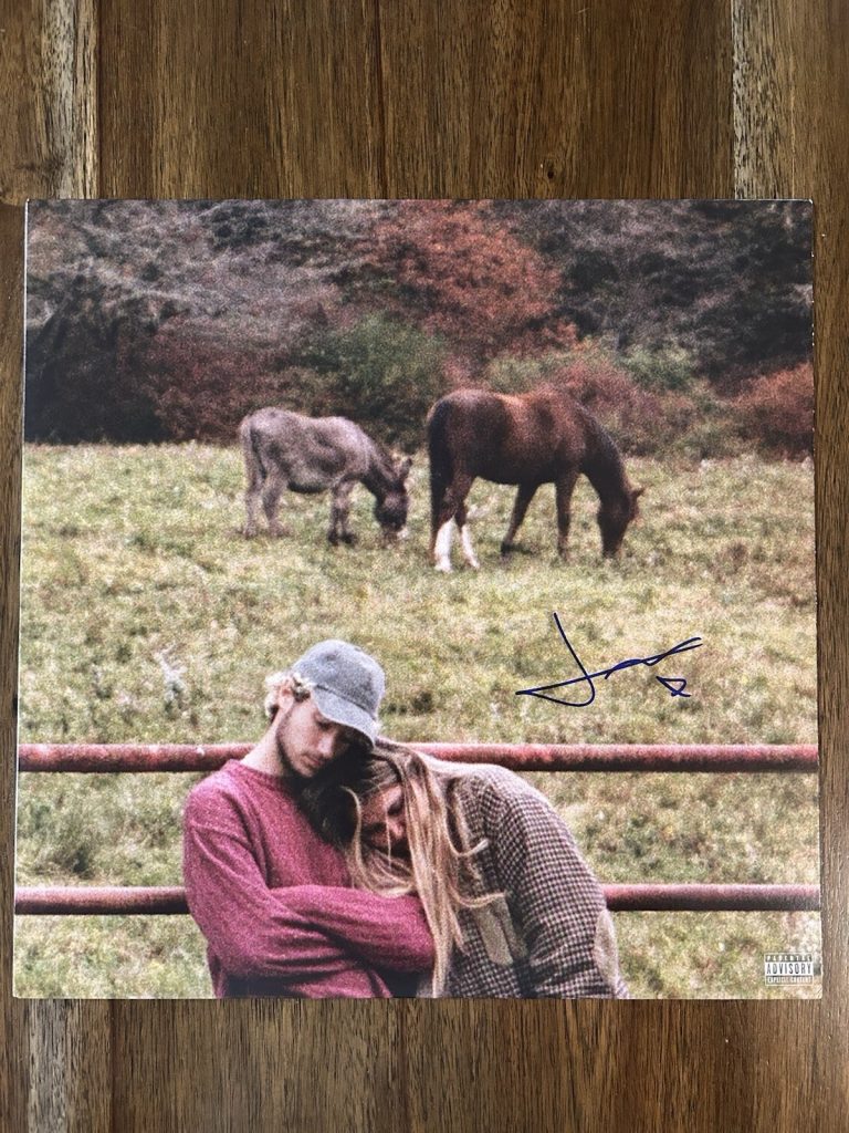 ‘Jeremy Zucker’ Signed Vinyl Album ‘Brent ii’ Beckett Certified