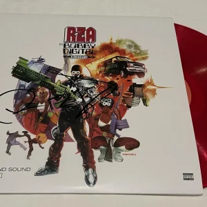 RZA SIGNED BOBBY DIGITAL IN STEREO VINYL RECORD JSA