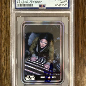 Adria Arjona ‘Andor’ Signed Card ‘Bix Caleen’ PSA Slab Star Wars