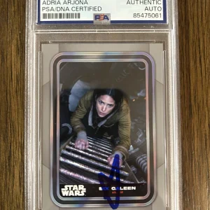 Adria Arjona ‘Andor’ Signed Card ‘Bix Caleen’ PSA Slab Star Wars