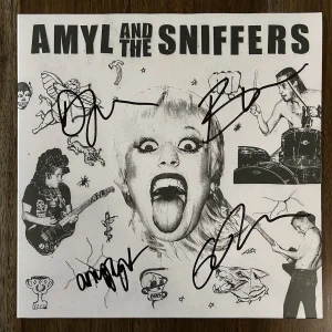 ‘Amyl and The Sniffers’ Band Signed Vinyl Album ‘Self Titled’ Amy Taylor +3