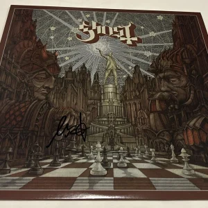 TOBIAS FORGE SIGNED GHOST POPESTAR VINYL RECORD JSA