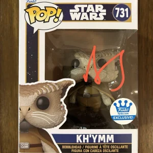 Alia Shawkat ‘Star Wars: Skeleton Crew’ Signed Funko Pop 699 ‘Kh’ymm’ Beckett