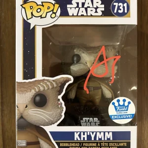 Alia Shawkat ‘Star Wars: Skeleton Crew’ Signed Funko Pop 699 ‘Kh’ymm’ Beckett