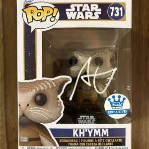 Alia Shawkat ‘Star Wars: Skeleton Crew’ Signed Funko Pop 699 ‘Kh’ymm’ Beckett