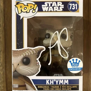 Alia Shawkat ‘Star Wars: Skeleton Crew’ Signed Funko Pop 699 ‘Kh’ymm’ Beckett