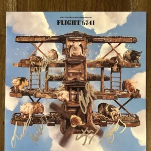 ‘King Gizzard & The Lizard Wizard’ Full Band Signed ‘Flight B741’ Vinyl Album
