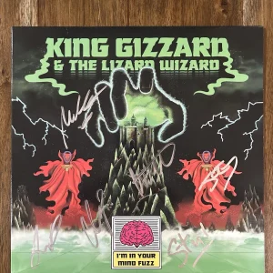 ‘King Gizzard & The Lizard Wizard’ Full Band Signed I’m In Your Mind Vinyl Album