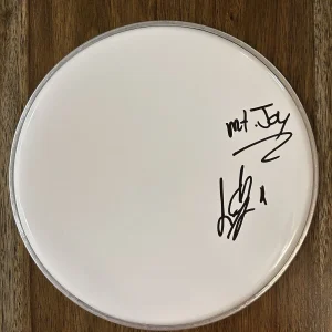 Sotiris Eliopoulos ‘Mt. Joy’ Band Drummer Signed 10” Drumhead