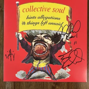 ‘Collective Soul’ Band Signed ‘Hints Allegations’ Vinyl Album Ed Roland +2