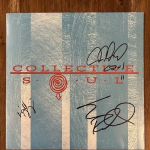 ‘Collective Soul’ Band Signed ‘Self Titled’ Vinyl Album Ed Roland, Dean, & Will