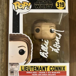 Billie Lourd ‘Star Wars’ Signed ‘Lieutenant Connix’ Funko Pop #319 Beckett COA