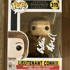 Billie Lourd ‘Star Wars’ Signed ‘Lieutenant Connix’ Funko Pop #319 Beckett COA