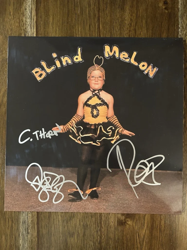 ‘Blind Melon’ Band Signed Vinyl Album ‘Chris, Rogers & Glen’