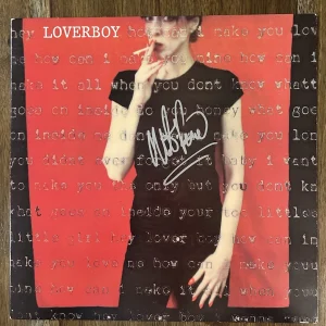 ‘Mike Reno’ Loverboy Band Lead Singer Signed Vinyl Album ‘Self Titled’
