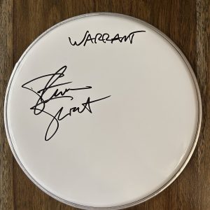 Steven Sweet ‘Warrant’ Band Signed 10” Drumhead