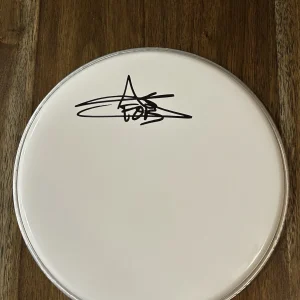 Andy Hurley ‘Fall Out Boy’ Band Drummer Signed 10” Drumhead