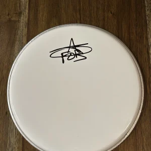 Andy Hurley ‘Fall Out Boy’ Band Drummer Signed 10” Drumhead