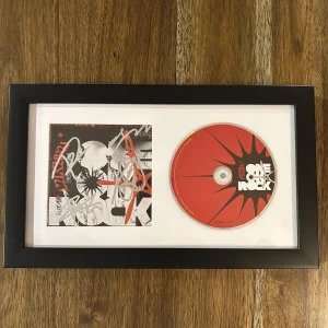 ‘ONE OK ROCK’ Full Band Signed Framed CD Display ‘Luxury Disease’ RARE Taka +3