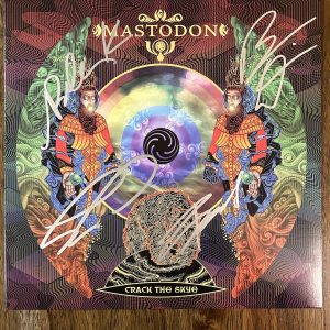 ‘Mastodon’ Full Band Signed Vinyl Album ‘Crack The Skye’ Brent Hinds +3 PROOF