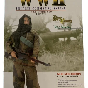 NIB Dragon WWII Military Action Figure Wes Worthy Normandy Campaign 1944 70284
