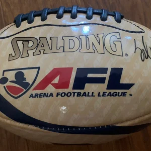 Phoenix Rattlers AFL ARENA FOOTBALL TEAM SIGNED BALL 96' - 07' Bonner Gatewood