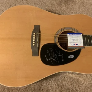 Walker Hays Signed Autographed Acoustic Guitar PSACertified