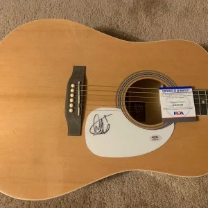 The 1975 Matt Healy Signed Autographed Acoustic Guitar PSA Certified