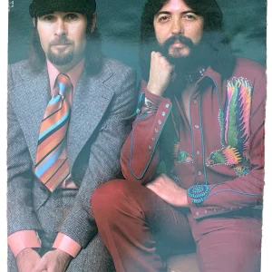 Seals & Croft Vintage 1970's ORIGINAL 14" x 21" Band Poster D12