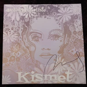Belinda Carlisle Kismet Signed Autographed LP Record Flat Poster BAS Certified