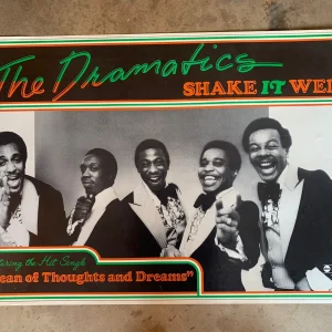 The Dramatics Shake It Well Live Group Poster 1977 Promo ORIGINAL 22" x 34"