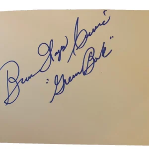 The Green Book Brian Hayes Currie Signed Autographed Backer Board Bas Guaranteed