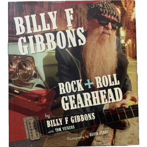 Billy Gibbons Of ZZ Top Rock & Roll Gearhead Signed AutographBook BAS Certified
