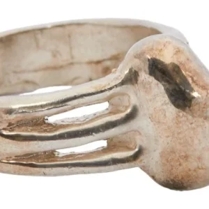 Dusty Hill ZZ Top Personally Owned Custom Made Silver Talon Ring