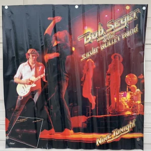 Bob Segar Nine Tonight Capital Records Vintage 1981 36" x 36" Promo Poster #53
