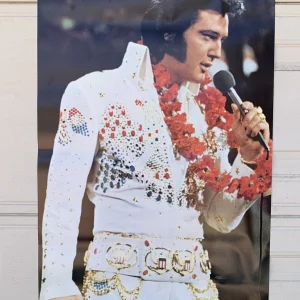 Elvis Presley 1975 Live Concert Vintage 23" x 35" Gamma Poster #166