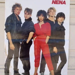 Nena Vintage 1984 ORIGINAL 20.5" x 22.5" Band Poster #179