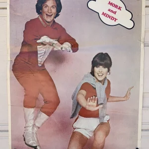 Mork & Mindy Vintage ORIGINAL 23" x 29" TV Show Poster #182