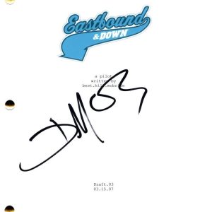Danny McBride Signed Autograph Eastbound & Down Full Pilot Script - Kenny Powers