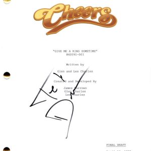 Ted Danson Signed Autograph Cheers Full Pilot Script Screenplay - Sam Malone