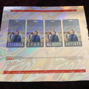 Tomas Klus UNCUT FINAL APPROVAL 4 Backstage Artist Passes Recyklus Concert Tour