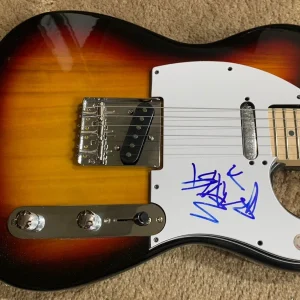 Travis Barker Blink 182 Signed Autograph Electric Guitar PSA Certified