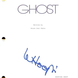 Whoopi Goldberg Signed Autograph Ghost Movie Script Screenplay w/ Patrick Swayze