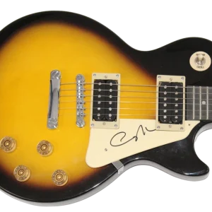 Carlos Santana Signed Autograph Gibson Epiphone Les Paul Guitar Abraxas JSA COA