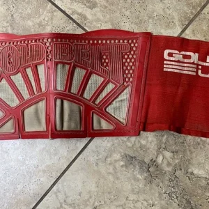 Gold Belt USA Motorcycle Kidney Belt - Red Adjustable Adult Off-Road