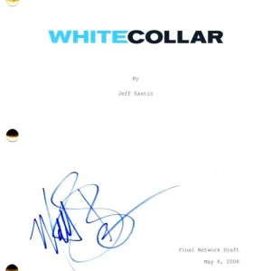 Matt Bomer Signed Autograph White Collar Pilot Script Screenplay - Neal Caffrey