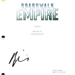 Terence Winter Signed Autograph Boardwalk Empire Full Pilot Script Screenplay