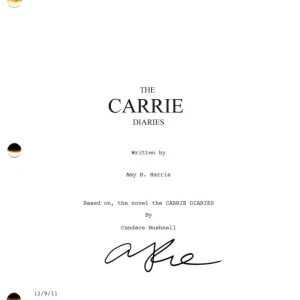 AnnaSophia Robb Signed Autograph The Carrie Bradshaw Diaries Pilot Script
