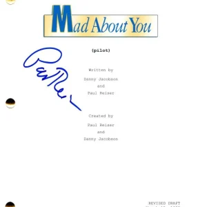 Paul Reiser Signed Autograph Mad About You Full Pilot Script Screenplay Buchman