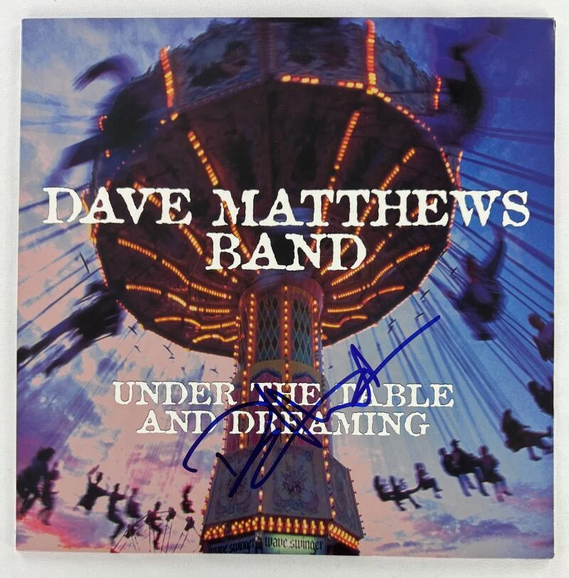 Dave Matthews Signed Autograph Album Vinyl Record LP DMB Band
